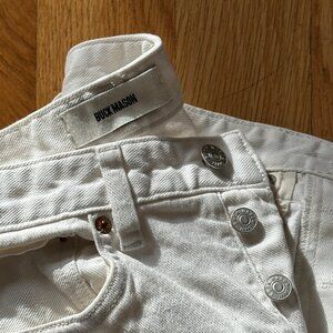 Buck Mason Rider Jean -- White $78